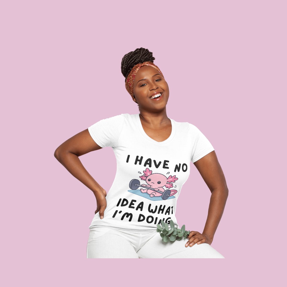 “I Have No Idea What I'm Doing” T-Shirt Adult Camisa